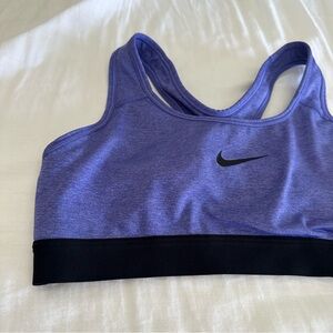 Nike Lavender and Black DRI-FIT Sports Bra
